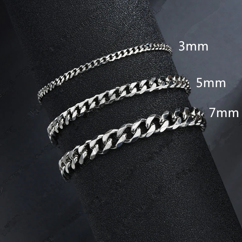 New Trendy Cuban Chain Men Bracelet